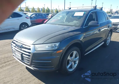 2020 Audi Q5 Premium 45 Tfsi Quattro S Tronic из США, поврежденный, VIN WA1ANAFY6L2027375